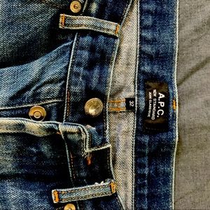 A.P.C. Jeans 32 Loved and perfectly broken in.